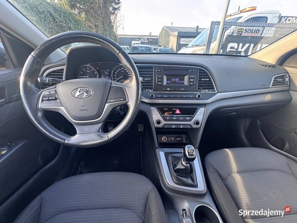 Hyundai Elantra VI 16 Benzyna 2017 Zadbany Klima 160000km śląskie Częstochowa