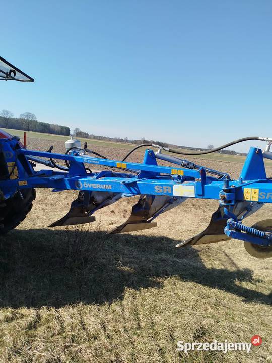 Pług Overum 4 skibowy zagonowy zabezpieczenie Reginów