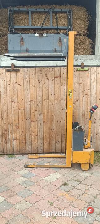 Wózek widłowy paleciak elektryczny 220 i 1100 pomorskie sprzedam