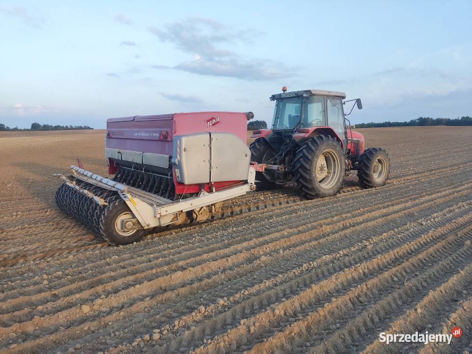 siewnik talerzowy kongskilde z nawozem Chełm