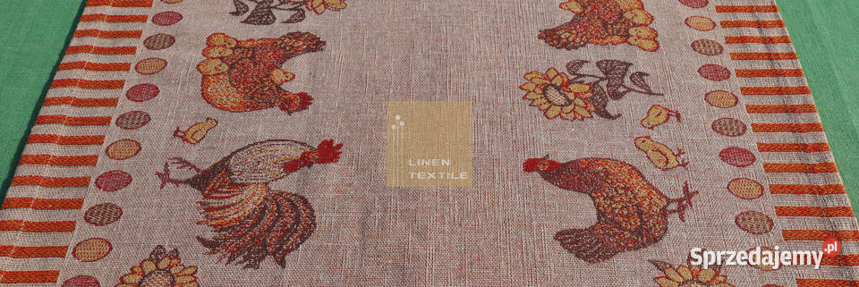 BIEŻNIK LNIANY PROSTOKĄTNY FARMA 67x200 19C32 Kraków