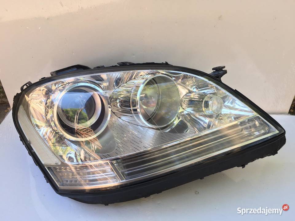 MERCEDES ML W164 LIFT PRAWA LAMPA PRZÓD ZWYKŁA prawe Lampy przednie wielkopolskie Ostroróg