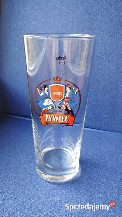 Szklanka Żywiec pojemność 05L Lublin sprzedam