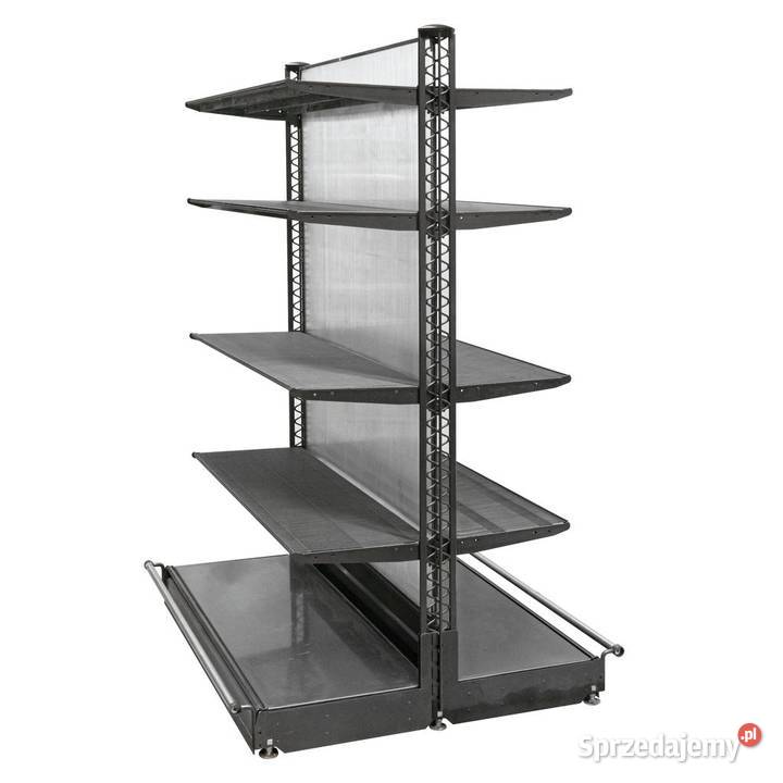 WANZL Regał Dwustronny H195 L106 8 Półek Moduł Chmielów