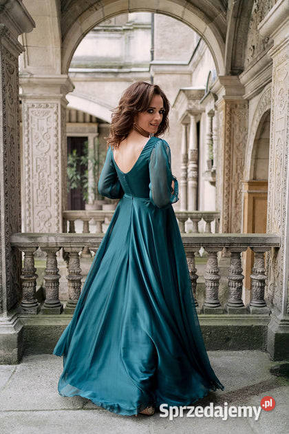 Piękna suknia Polskiej Firmy Dama Couture Okazja Warszawa