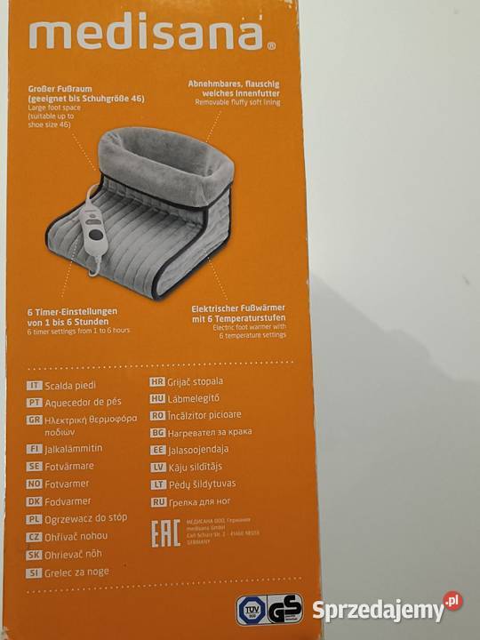 Elektryczny ogrzewacz do stóp Medisana FWS Radom