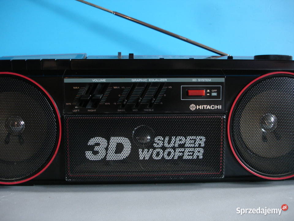 Radiomagnetofon HITACHI TRK3D2E Zielona Góra