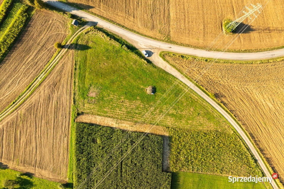 Działka widokowa z WZ Falkowa Gmina Ciężkowice 3098m2 Sprzedaż