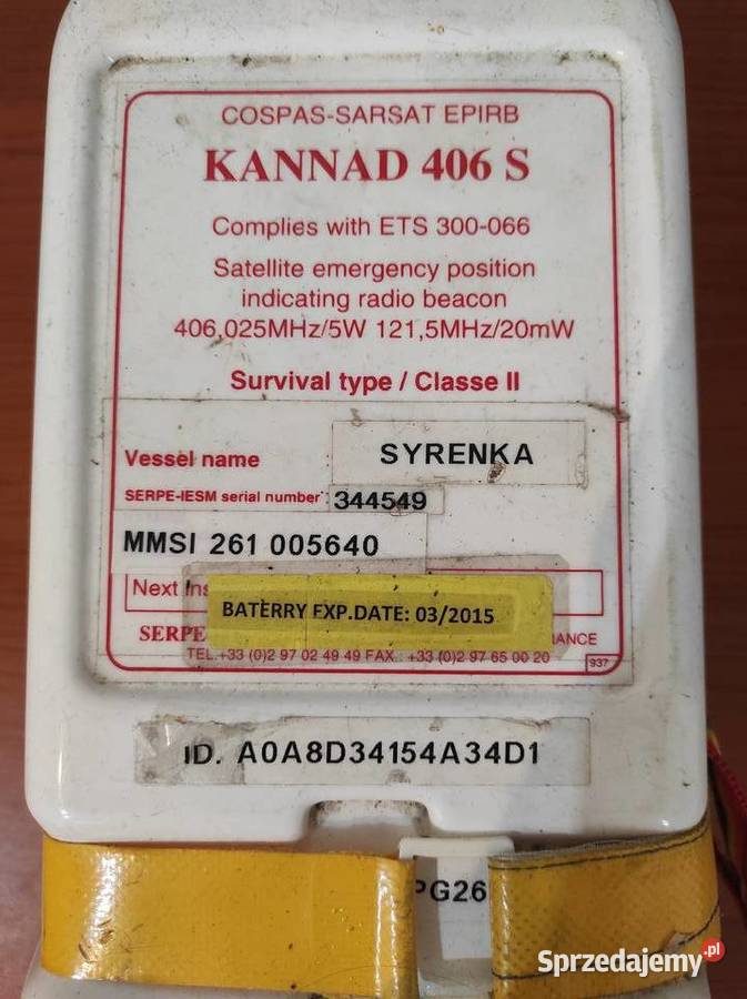 Radiopława Kannad 406S Straszyn sprzedam