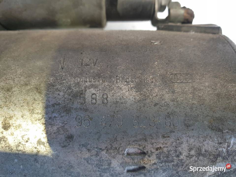 ROZRUSZNIK Peugeot 206 14 16V ROZRUSZNIK Układ elektryczny silnika lubelskie