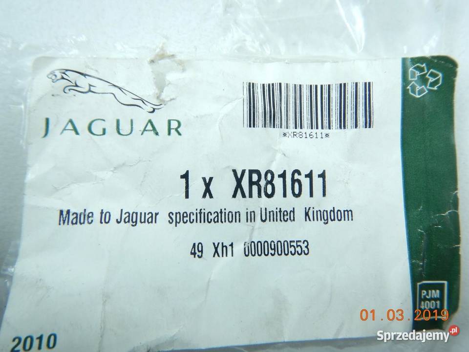 KLUCZ SUROWY JAGUAR STYPE NOWY Z ASO XR81611 sprzedam