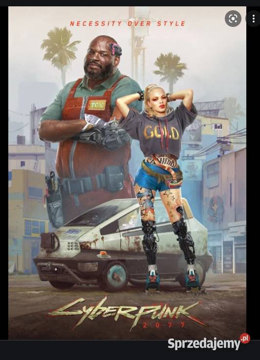 Cyberpunk 2077Oryginalne metalowe plakatyUNIKAT Leszno