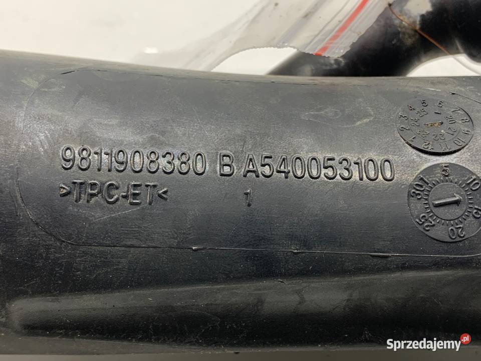 RURA POWIETRZA PEUGEOT 308 I 9811908380 16 150 Powietrza podkarpackie