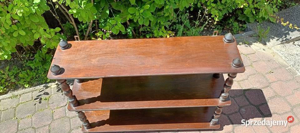 Ładna stylowa etażerka Vintage Warszawa