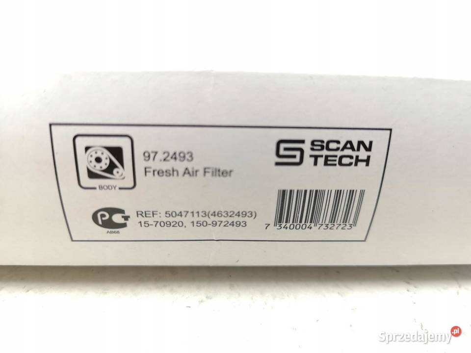 FILTR KABINOWY SAAB 900 I 900 II 93 SCANTECH lubelskie