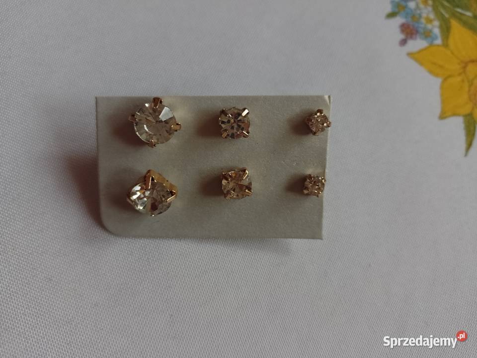 ASOS Zestaw 3 party Kolczyki bogato zdobione Dla kobiet sprzedam