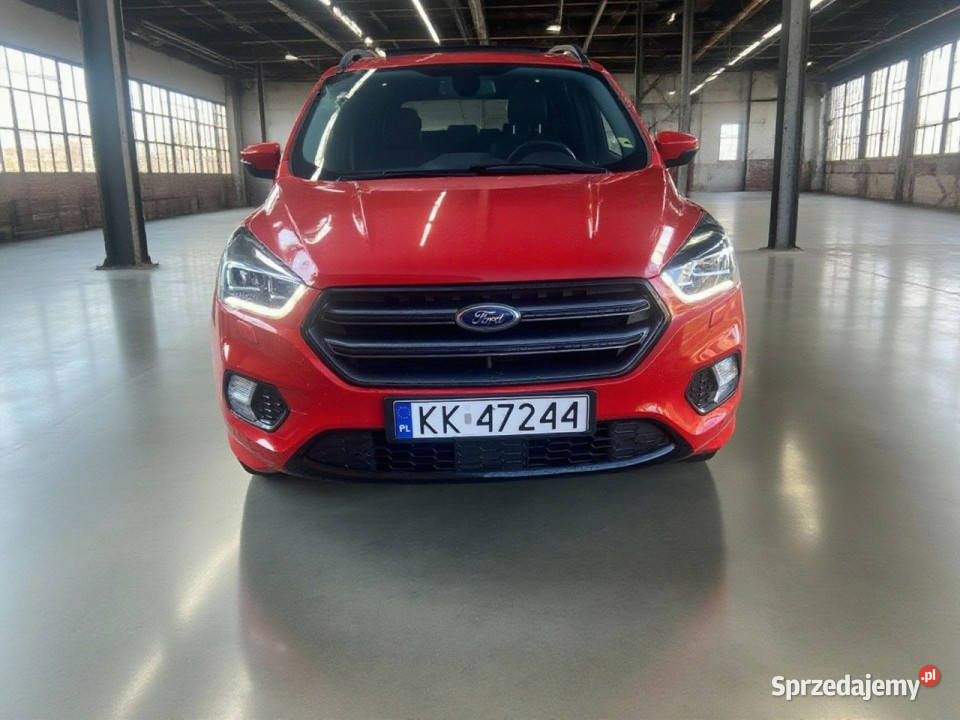 Ford Kuga ST Line Bezwypadkowy hak bixenon aluminiowe felgi Kraków