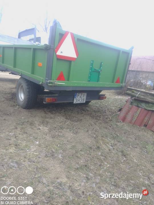 Przyczepa wywrotka zarejstrowana Chwalim