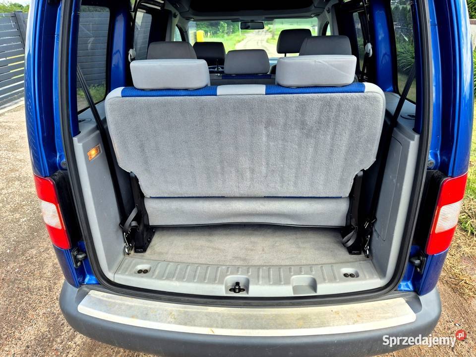 Vw Caddy Life 16MPI 102 7 osobowy Klimatyzacja Grudziądz sprzedam