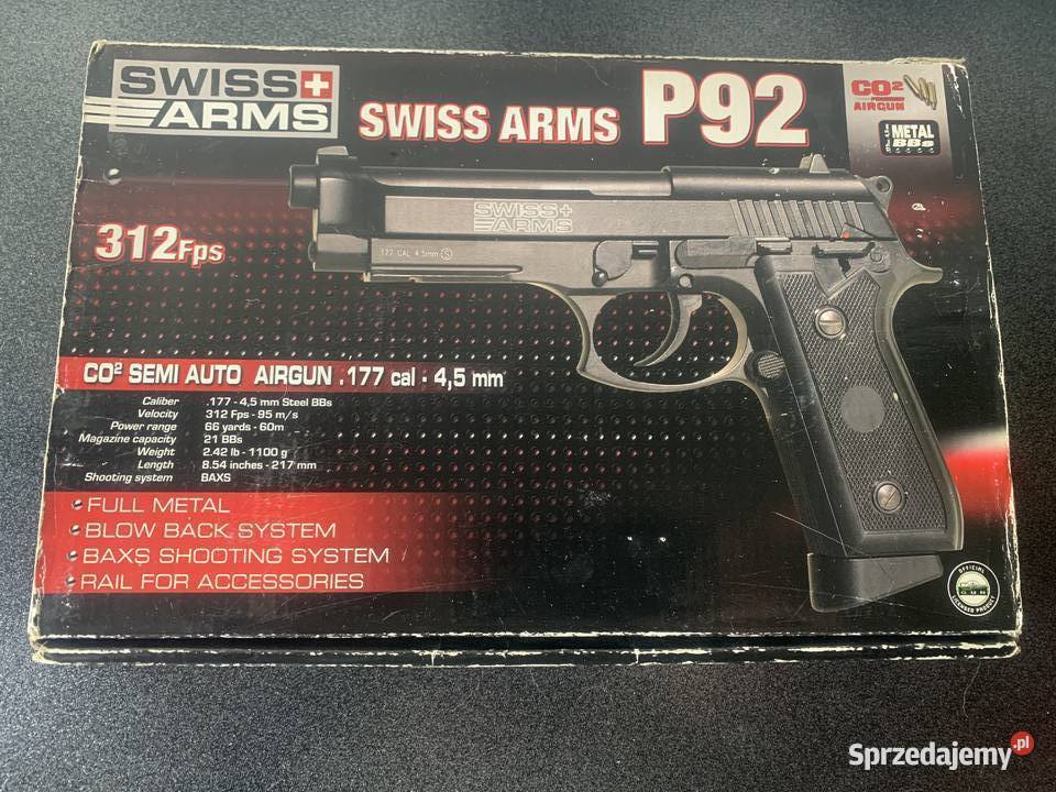 Wiatrówka P92 swiss arms Sport i Wypoczynek