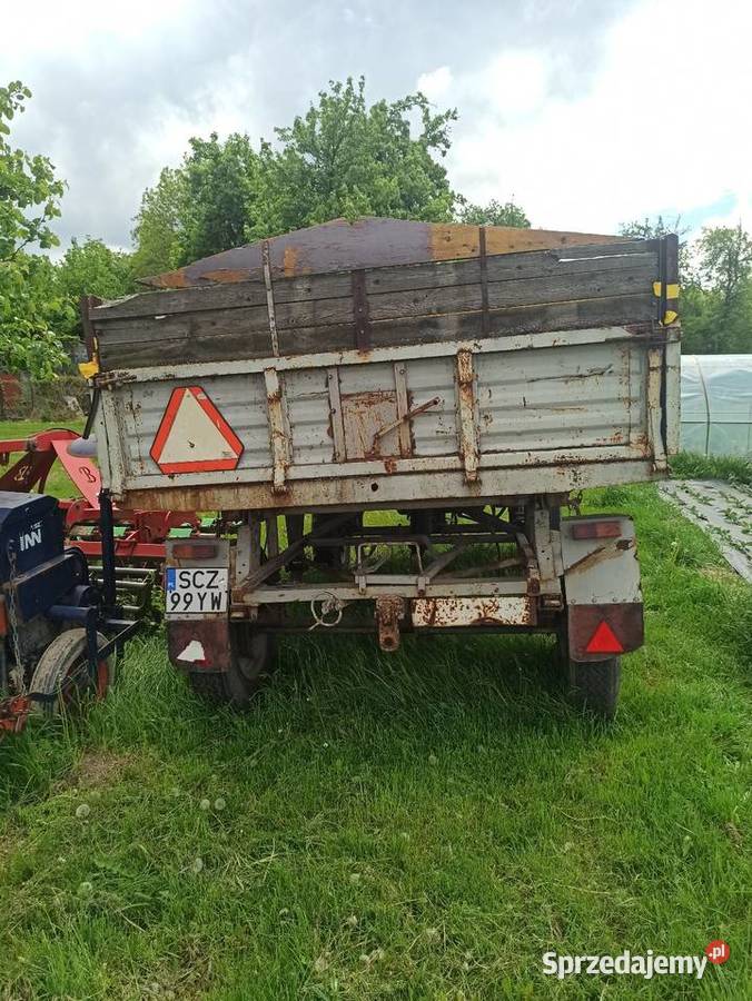 Przyczepa wywrotka D47 Autosan Sanok Konin sprzedam