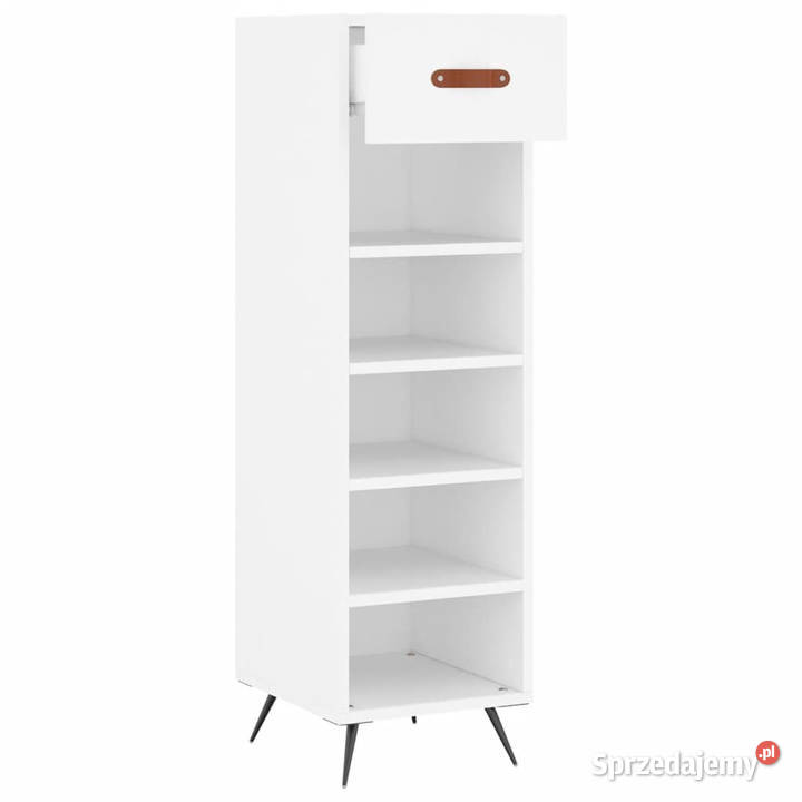Szafka na buty biała 30x35x105 materiał Warszawa