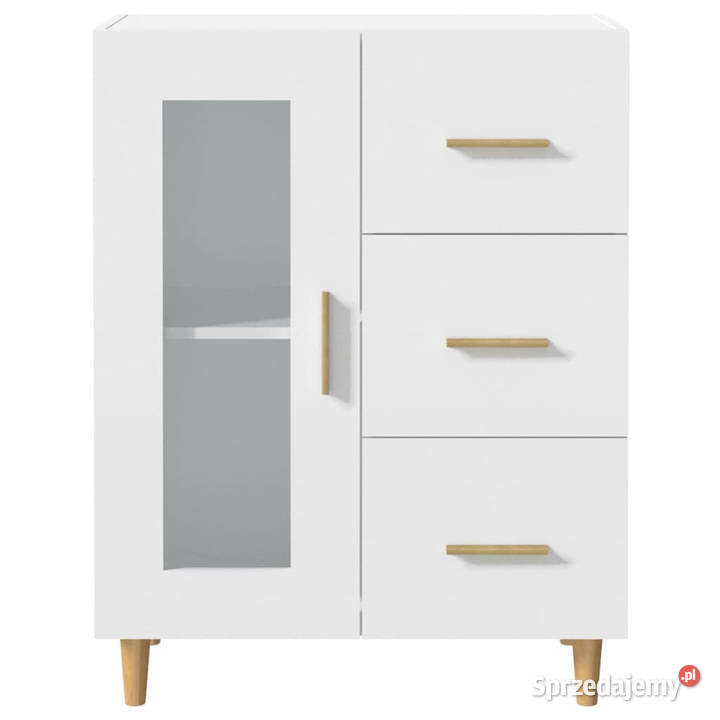 Szafka biała 695x34x90 materiał drewnopochodny Meble Warszawa