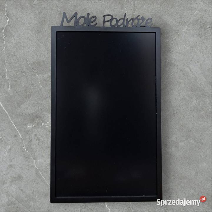 Tablica na magnesy czarna tablica magnetyczna Magnesy małopolskie Chomranice