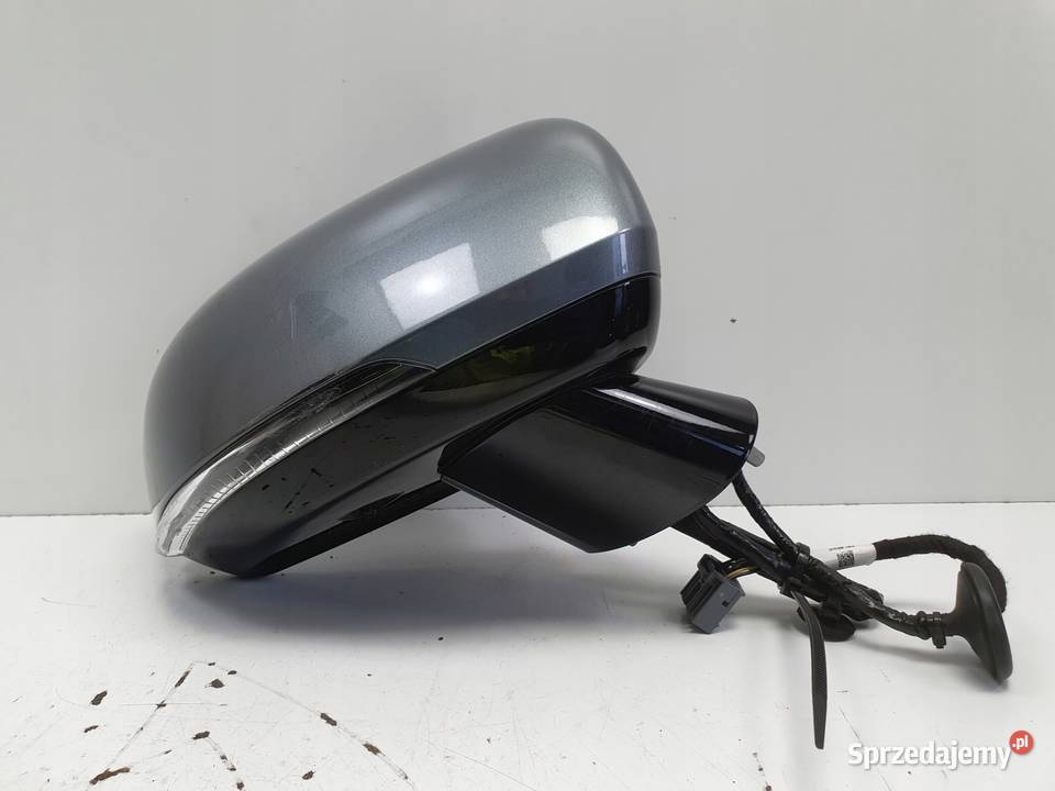 LUSTERKO PRAWE PASAŻERA Volvo S90 V90 II 9 kabli Rudka