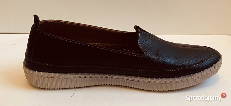 Skórzane damskie mokasyny rozmiar 37 ARA906 23.5cm Moda i Styl sprzedam