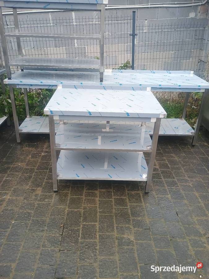 Stół Gastronomiczny 100x70 z 2 półkami małopolskie Piekielnik sprzedam