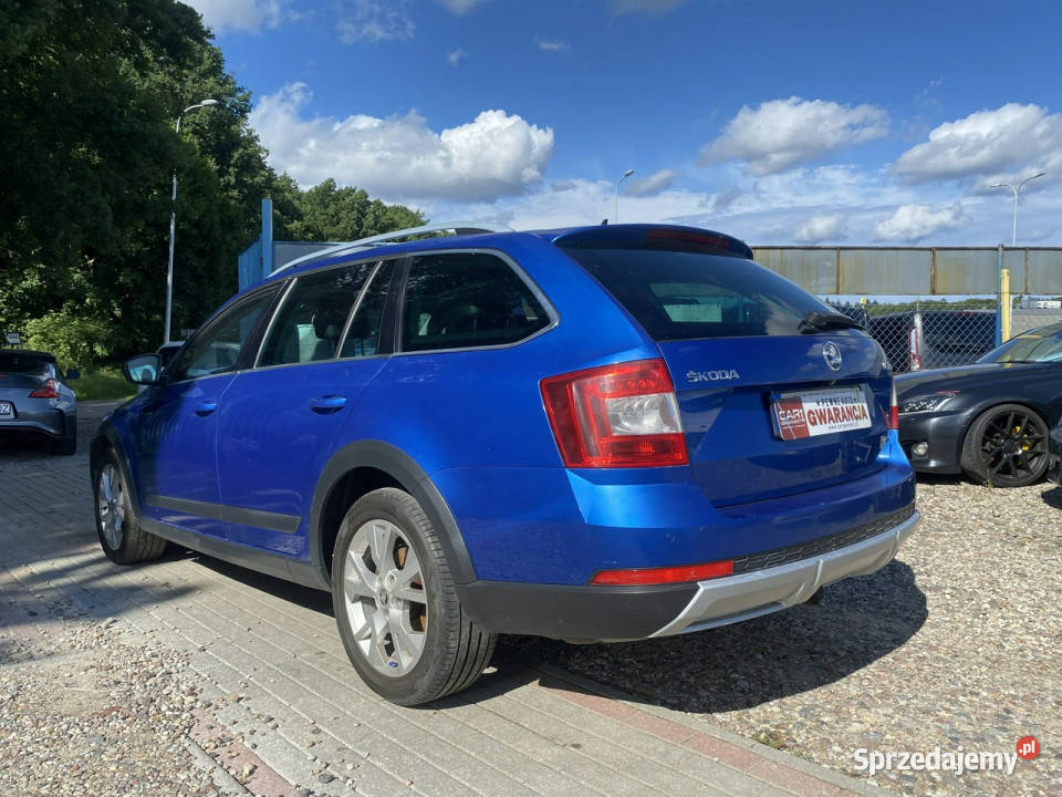 koda Superb Scout 20tsi 184 automat 4x4 ledy światła przeciwmgielne Gdańsk sprzedam