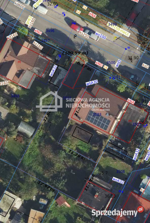 Grunt Gdynia 333m2 prąd