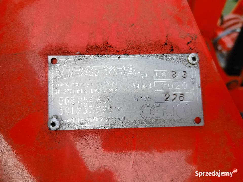 Agregat uprawowo siewny Batyra półzawieszany 3m Agregaty lubelskie Świdnik