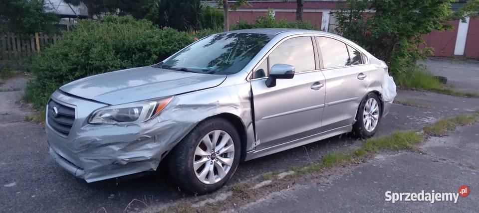 Subaru Legacy 25 benzyna 2017 37 TKM 4x4 uszkodzony Legacy sprzedam