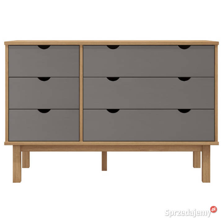 Szafka z szufladami OTTA brązowoszara 111x43x735 Warszawa