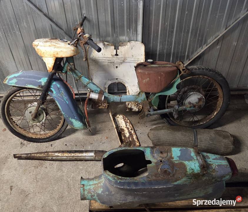 Jawa 50 pancerka skuter Pniewy