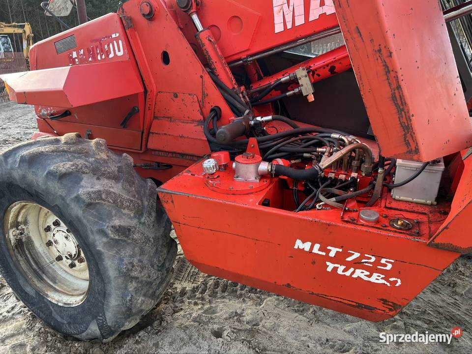 Manitou Mlt 725 turbo nieuszkodzony Szarwark