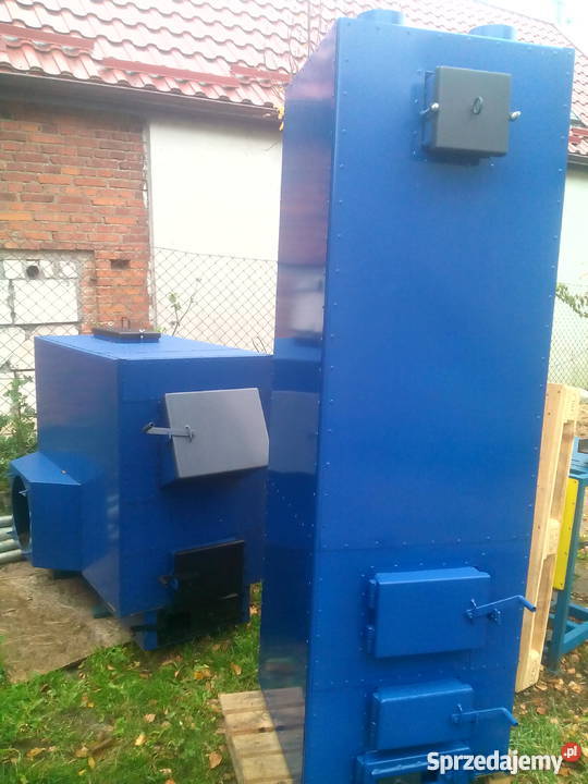 Piec kocioł nadmuchowy nagrzewnica Piece i kominki wielkopolskie Prusinowo