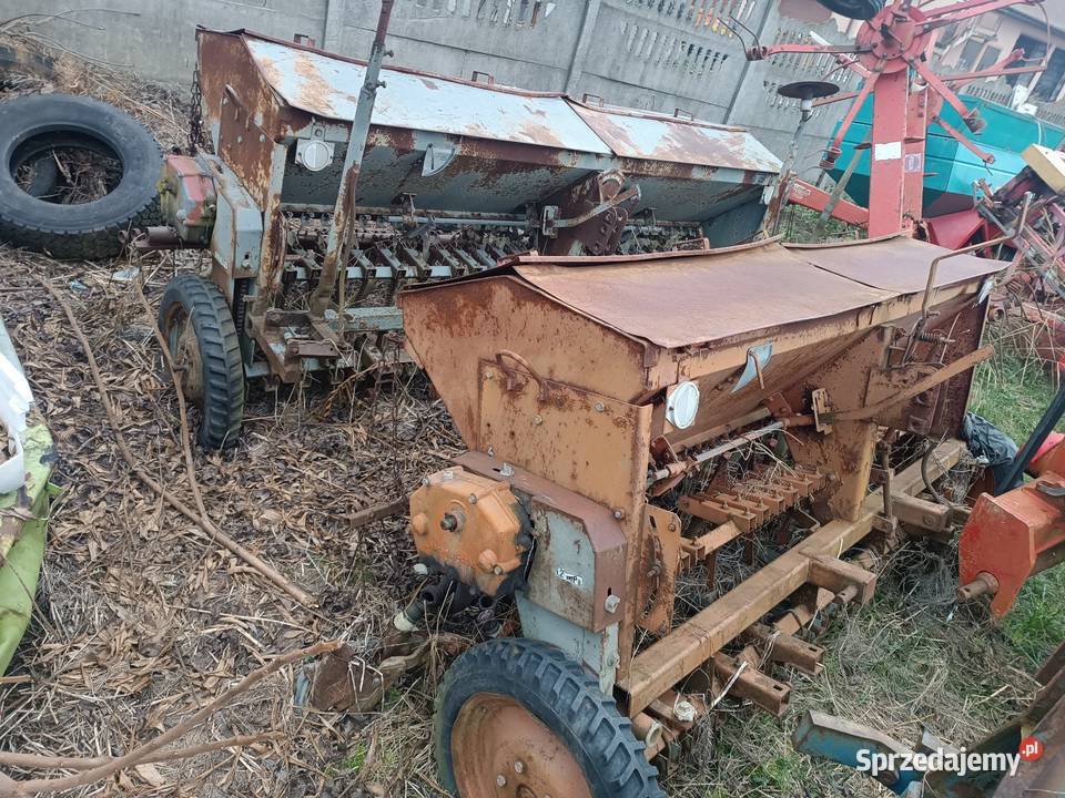 Siewnik zbożowy poznaniak 3m duża skrzynia nieuszkodzony Busko-Zdrój