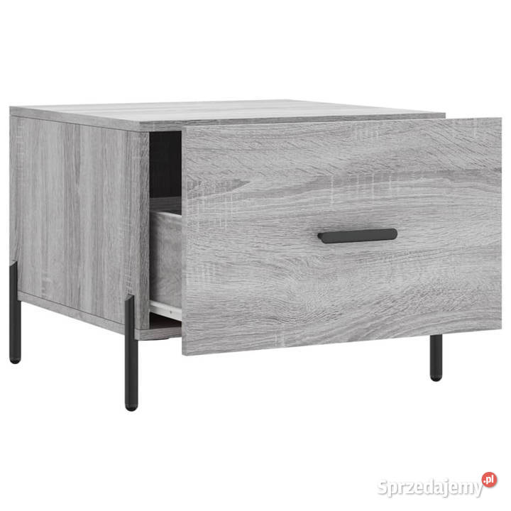 Stolik kawowy szary dąb sonoma 50x50x40 WM829424 mazowieckie