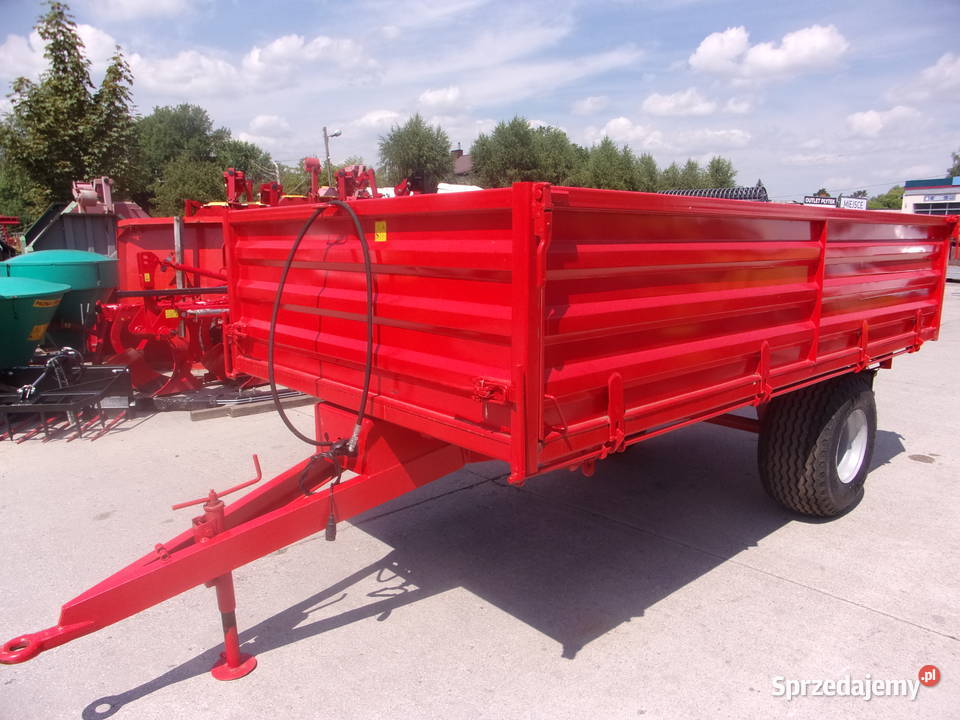 Przyczepa jednoosiowa 45 tony JOLMET wywrotka Opoczno