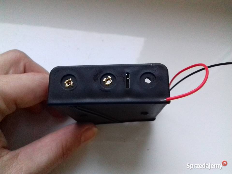 Koszyk na akumulatory 3x18650 z kablami Bydgoszcz sprzedam