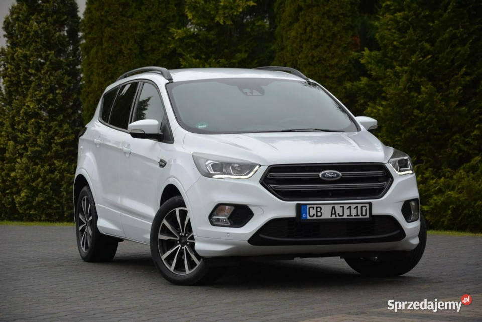 Ford Kuga 81 Lift STLine Radar ACC Navi Ledy czujnik zmierzchu mazowieckie Ostrów Mazowiecka