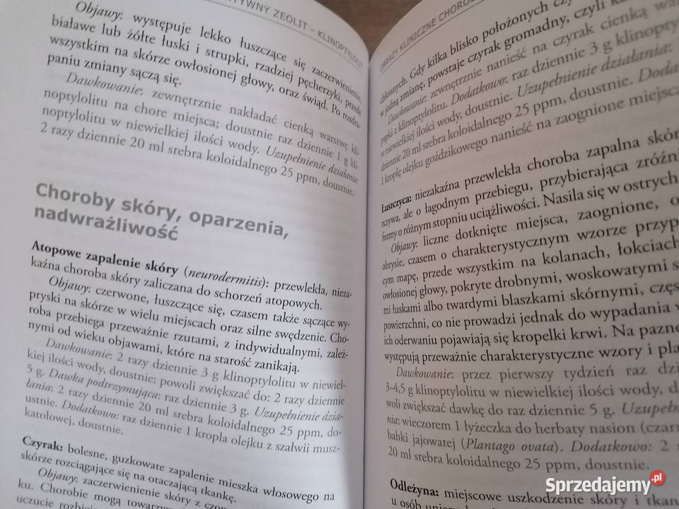 Aktywny zeolit klinoptylolit Werner Khni zdrowie, pierwsza pomoc Łódź sprzedam