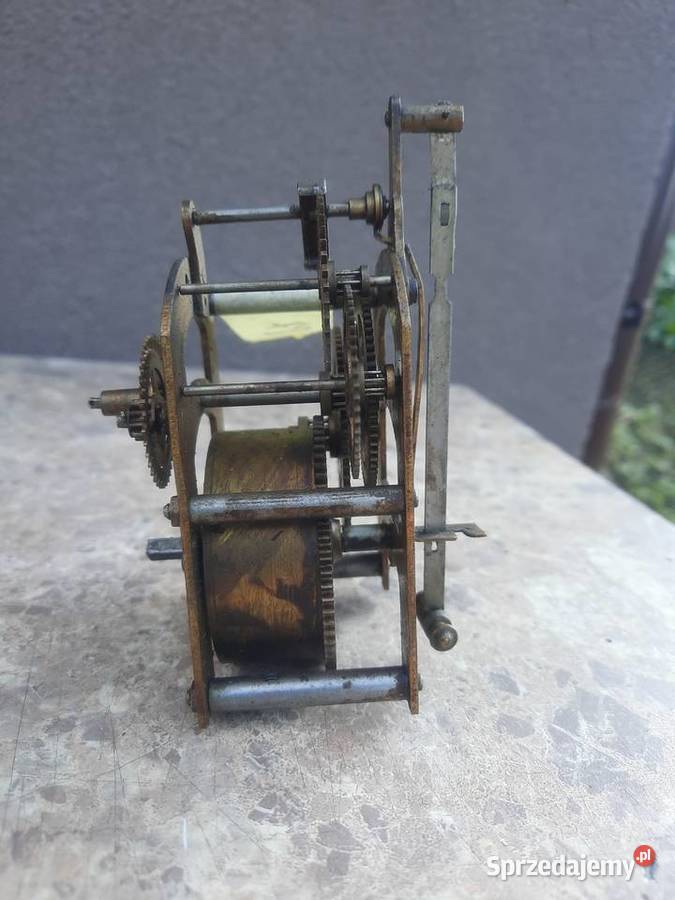 87 Mechanizm starego zegara Junghans chodzik Tczew