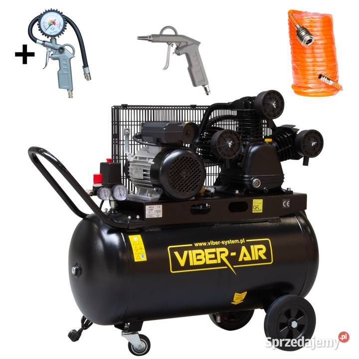 VIBERAIR 3V100L400V KOMPRESOR TRZYTŁOKOWY 3KW Kompresory Mikołów