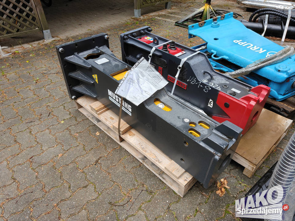 Nowy nieużywany Młot hydrauliczny Mustang HM1002 świętokrzyskie Ostrowiec Świętokrzyski sprzedam