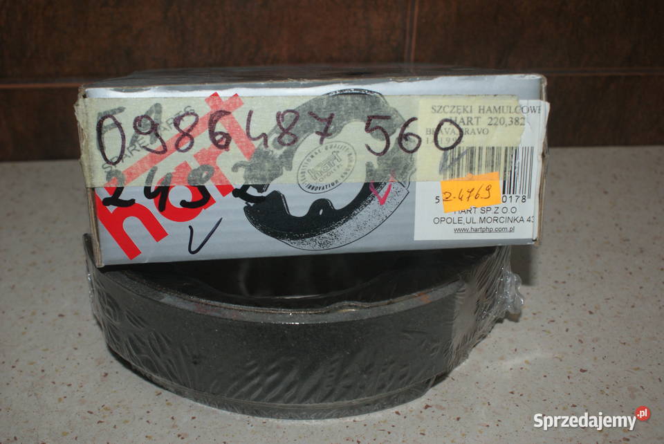 0 986 487 560 BOSCH SZCZĘKI HAMULC FIAT BRAVA Białobrzegi