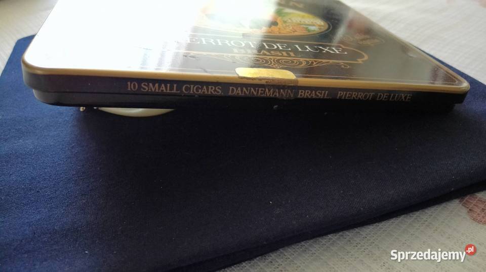 Metalowe pudełko na cygara Nakło nad Notecią